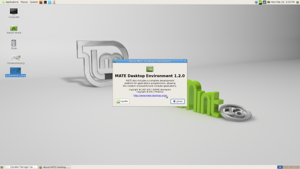 Install MATE Desktop Environment in Ubuntu/Linux Mint