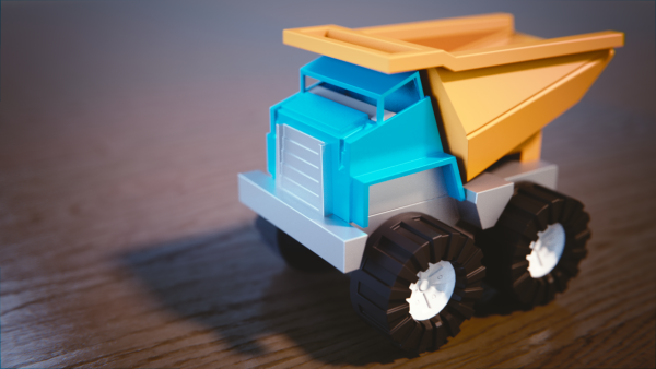 Plastic Material for Toy Truck