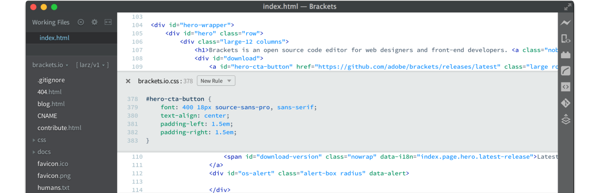 Brackets on Debian/Ubuntu