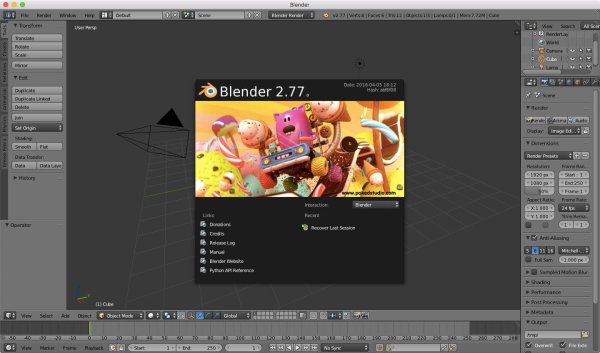 How to install Blender on Mac