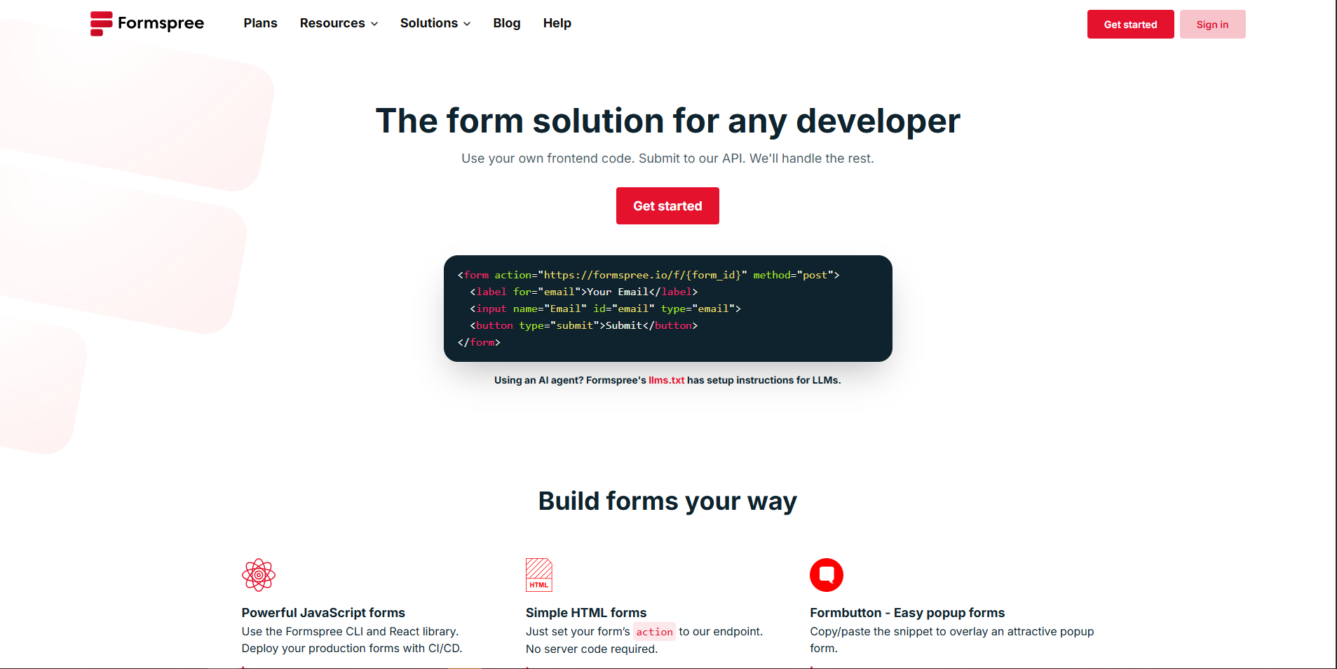 Add Contact form to your Ghost blog