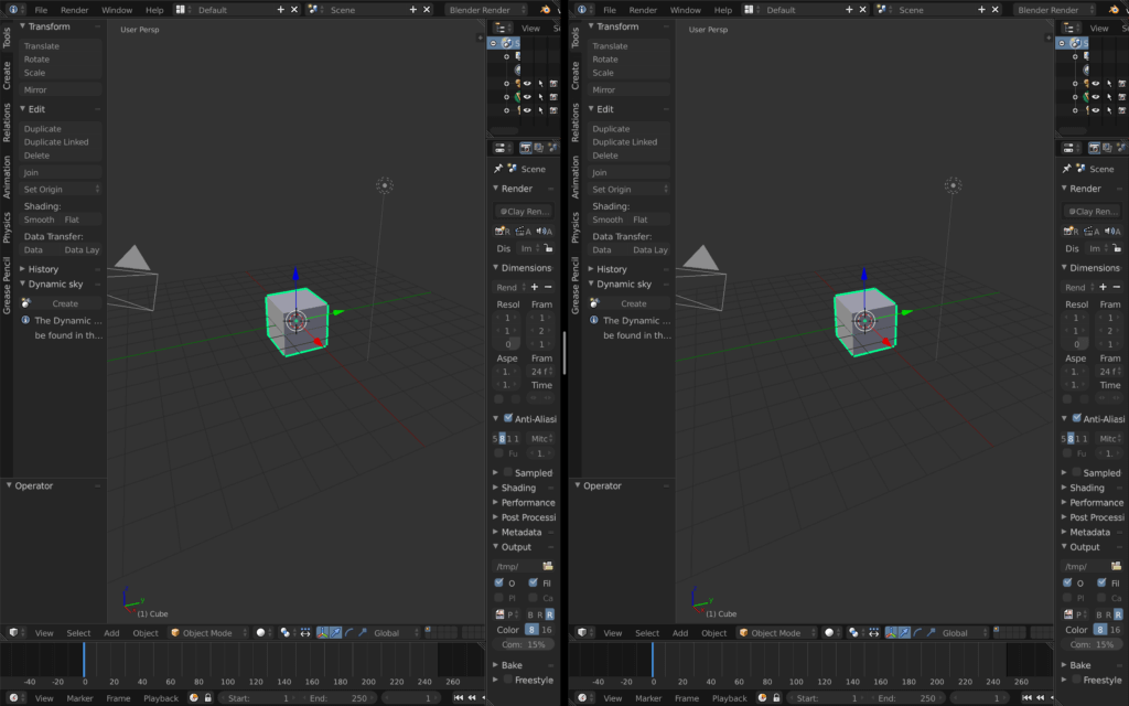 how to make a new instance in blender on mac