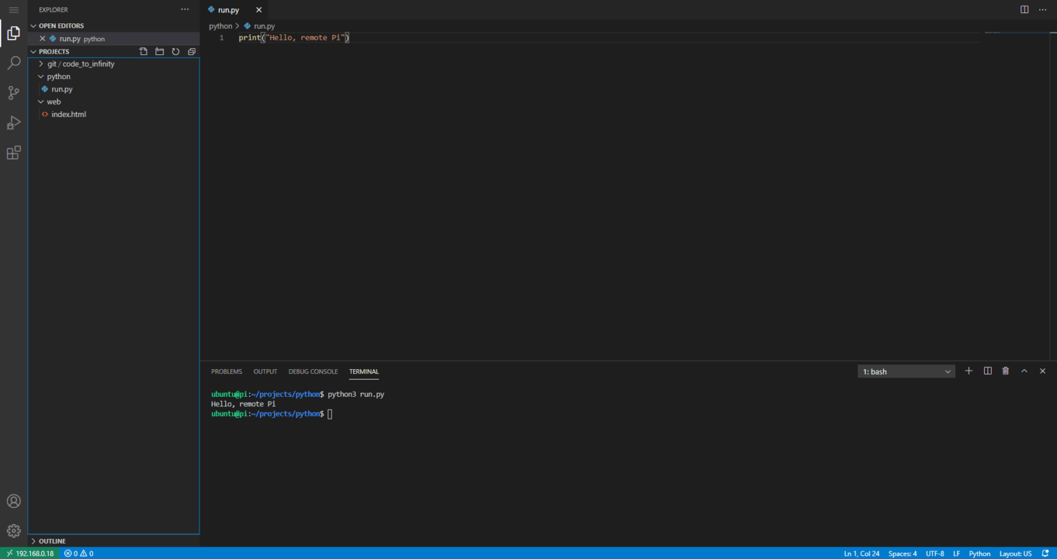 Turn Pi into a Linux development environment - Darryl Dias